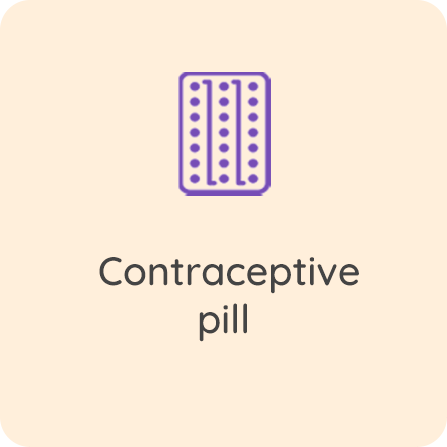 Contraception - contraceptive pill