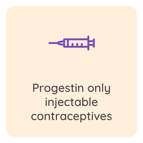 Contraception - progestin