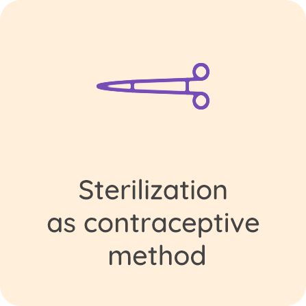 Contraception - sterilization