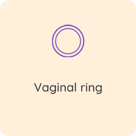 Contraception - vaginal ring